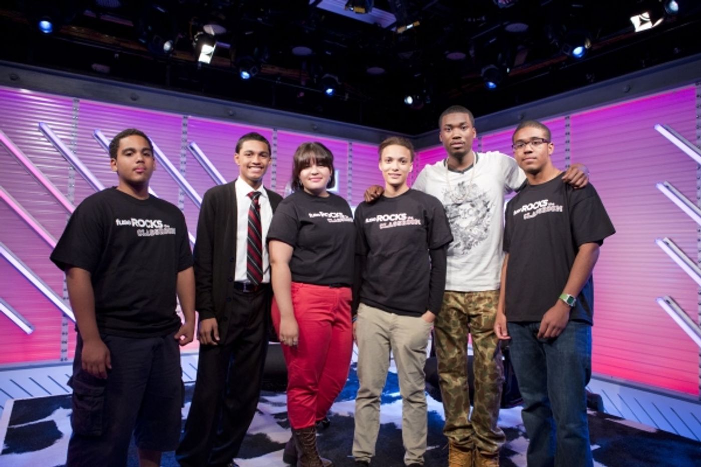 Photo Flash: FUSE Rocks The Classroom -Fall 2012 Semester, Feat. Ne-Yo and Meek Mill  Image