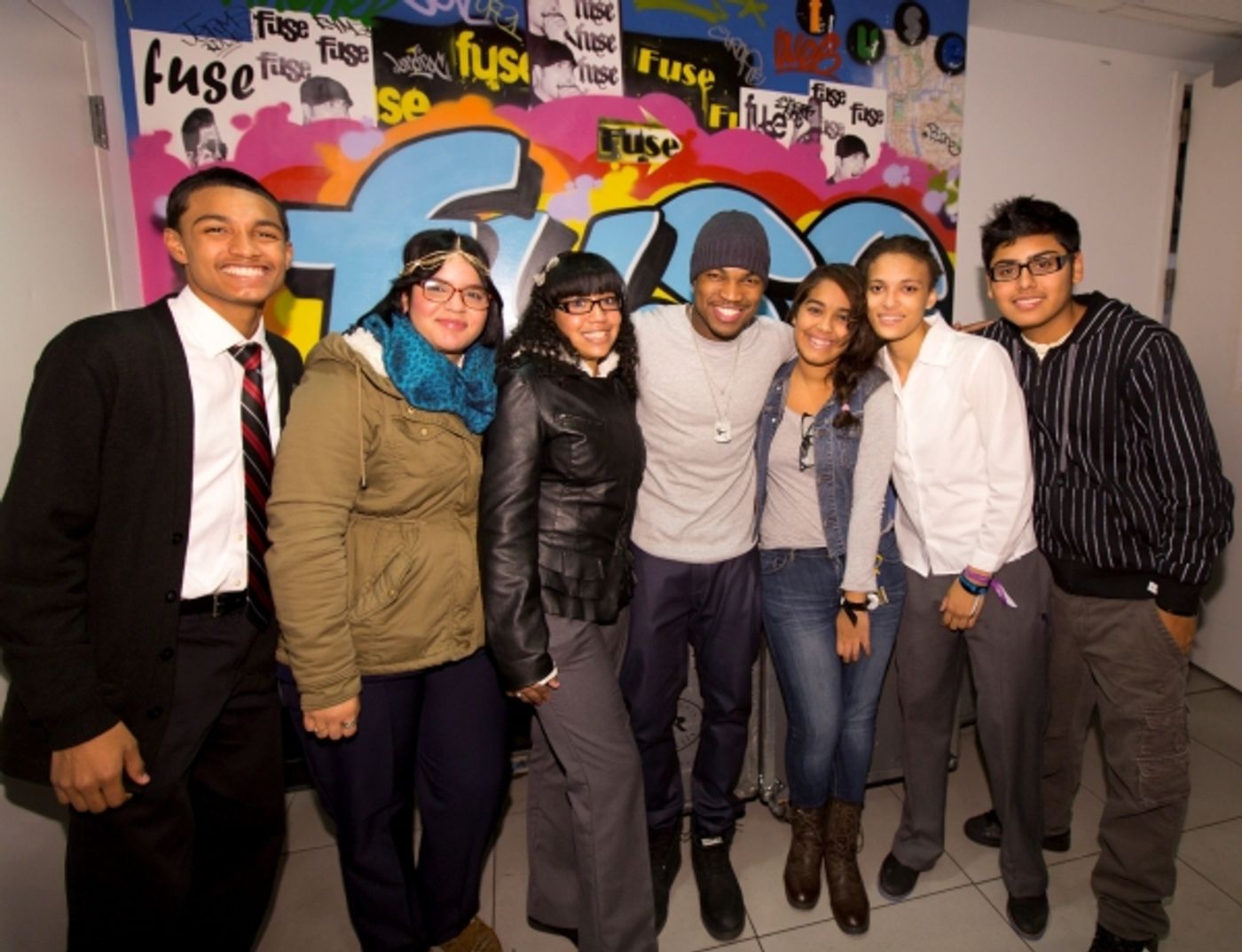 Photo Flash: FUSE Rocks The Classroom -Fall 2012 Semester, Feat. Ne-Yo and Meek Mill  Image
