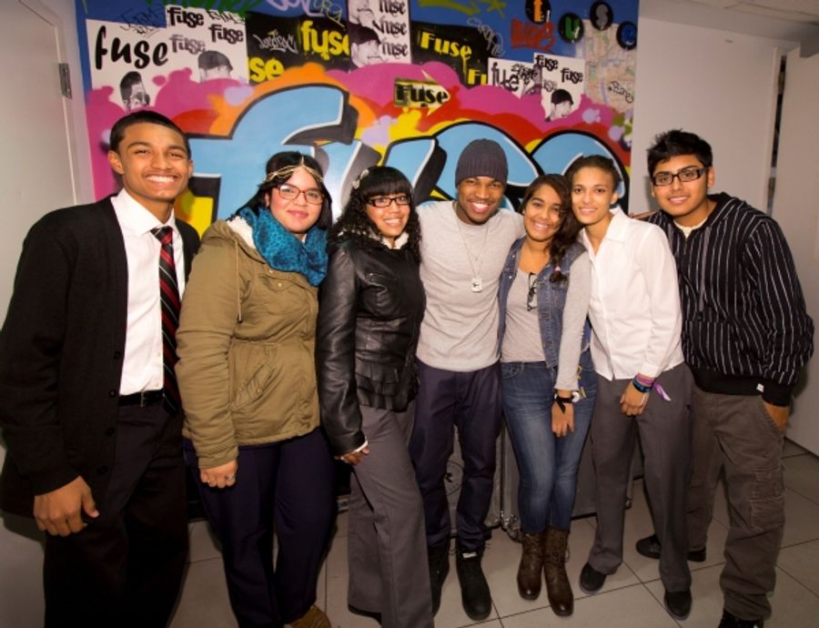 Photo Flash: FUSE Rocks The Classroom -Fall 2012 Semester, Feat. Ne-Yo and Meek Mill Image