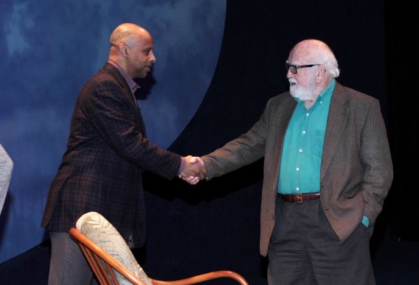 Ruben Santiago-Hudson, Ed Asner Photo