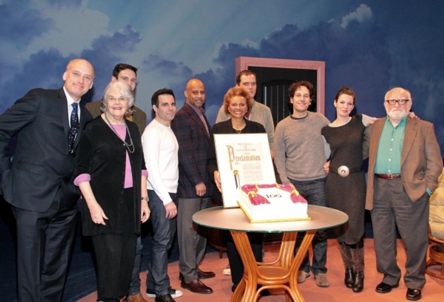 Photo Coverage: Paul Rudd & Cast of GRACE Celebrate Cort Theatre's 100th Anniversary Image
