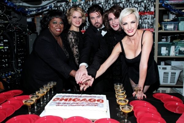 Carol Woods, Amy Spanger, Billy Ray Cyrus, R. Lowe, Amra-Faye Wright. Photo Credit: J Photo