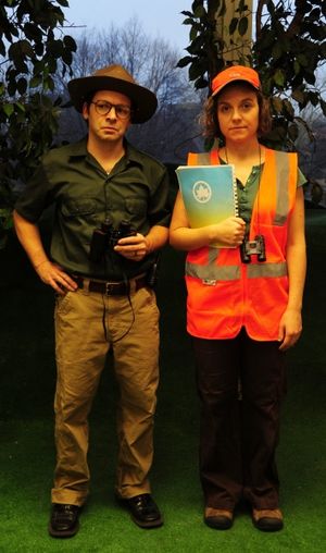 Cory Einbinder as Frank and Kalle Macrides as Lia @ BroadwayWorld Cory Einbinder as Frank and Kalle Macrides as Lia Photo