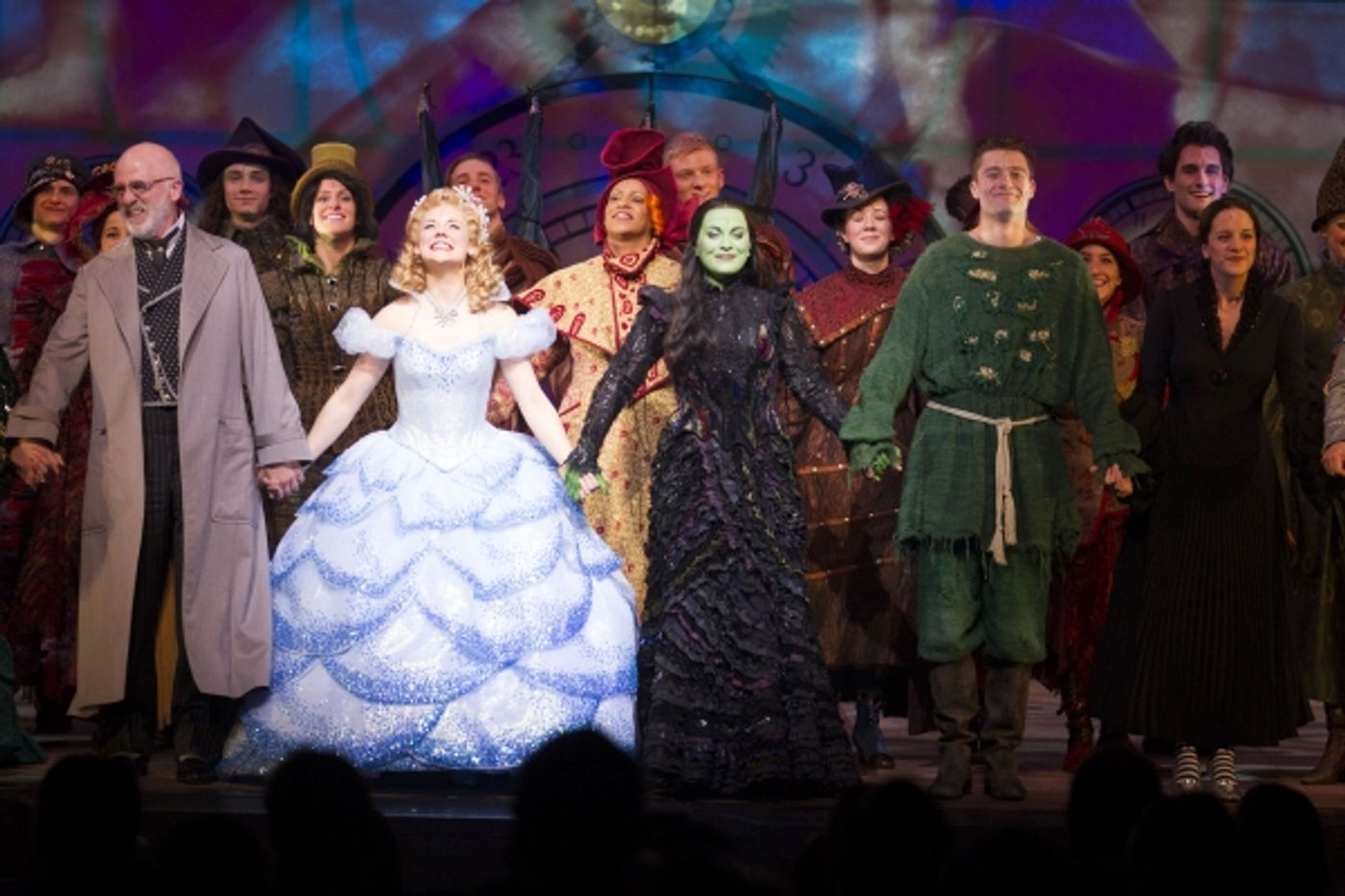 Photo Coverage: New WICKED Cast At Media Night Curtain Call!  Image