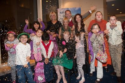 Cathy Rigby shares magical moment & fairy dust with children battling pediatric cance Photo