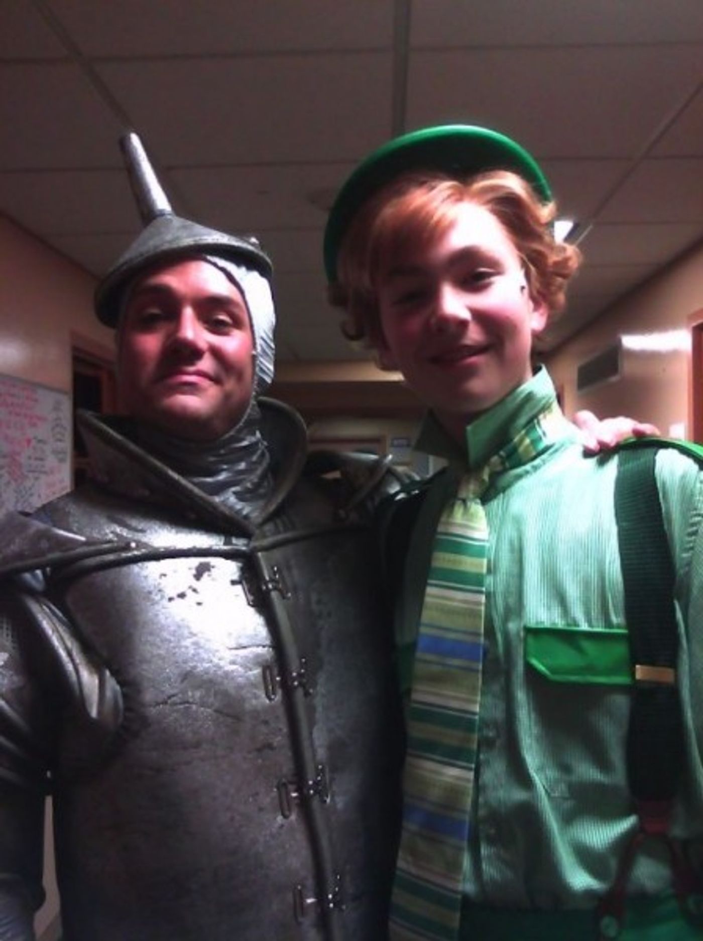 Photo Flash: Saturday Intermission Pics, Dec 22, Christmas Edition - NICE WORK Does CHARLIE BROWN and More!  Image