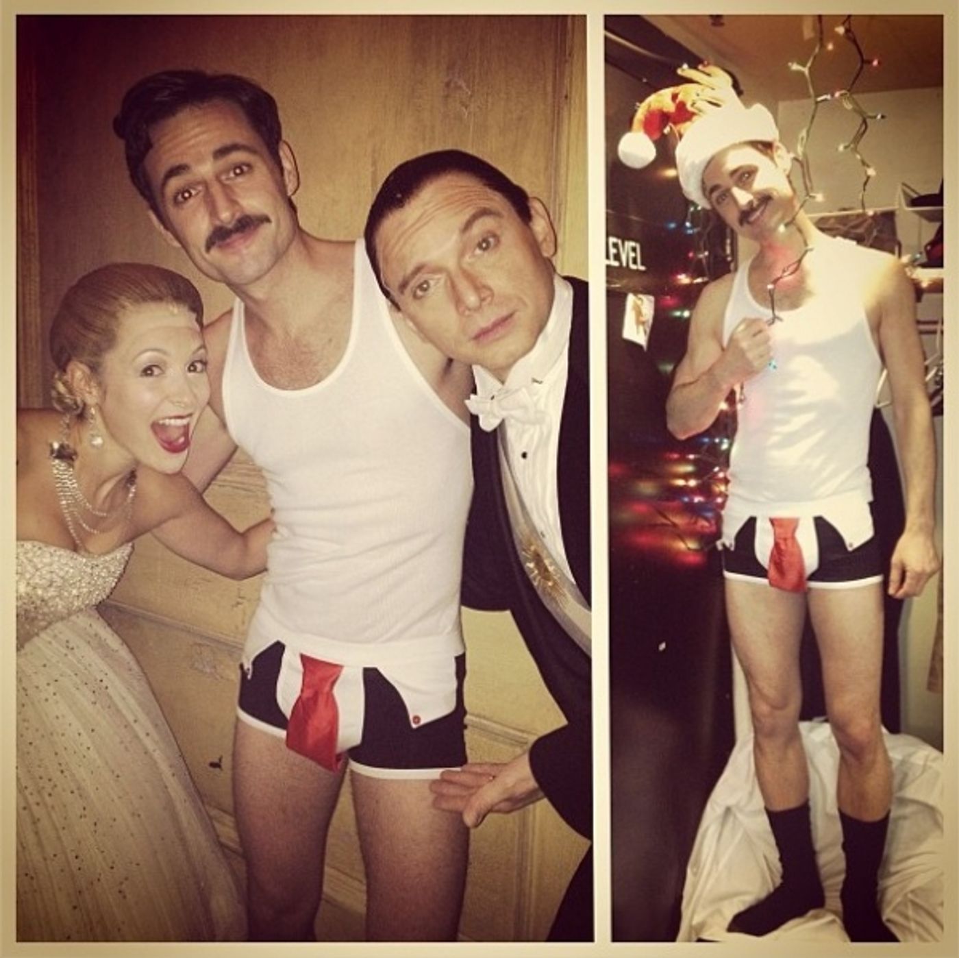 Photo Flash: Saturday Intermission Pics, Dec 22, Christmas Edition - NICE WORK Does CHARLIE BROWN and More!  Image