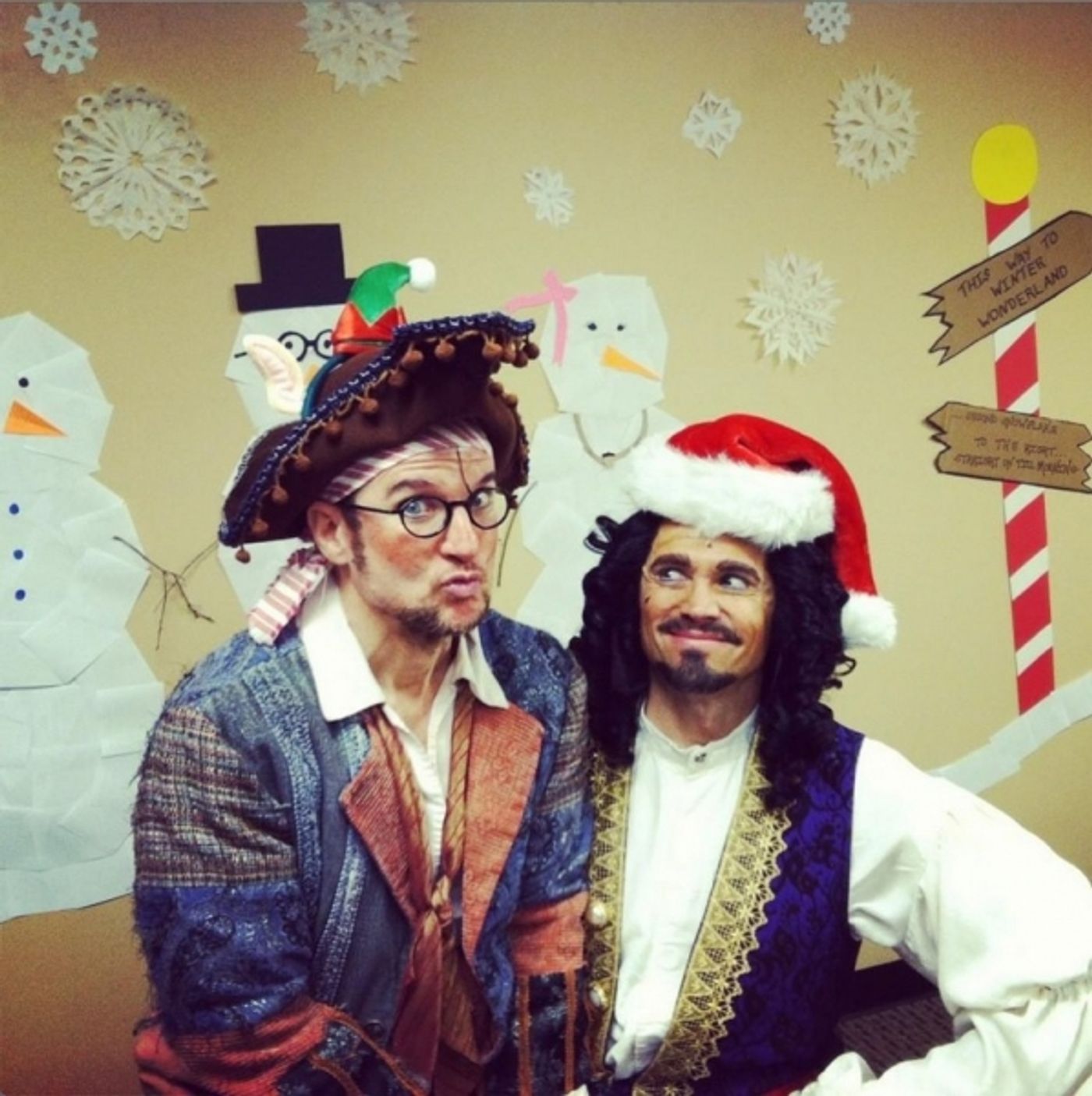 Photo Flash: Saturday Intermission Pics, Dec 22, Christmas Edition - NICE WORK Does CHARLIE BROWN and More!  Image