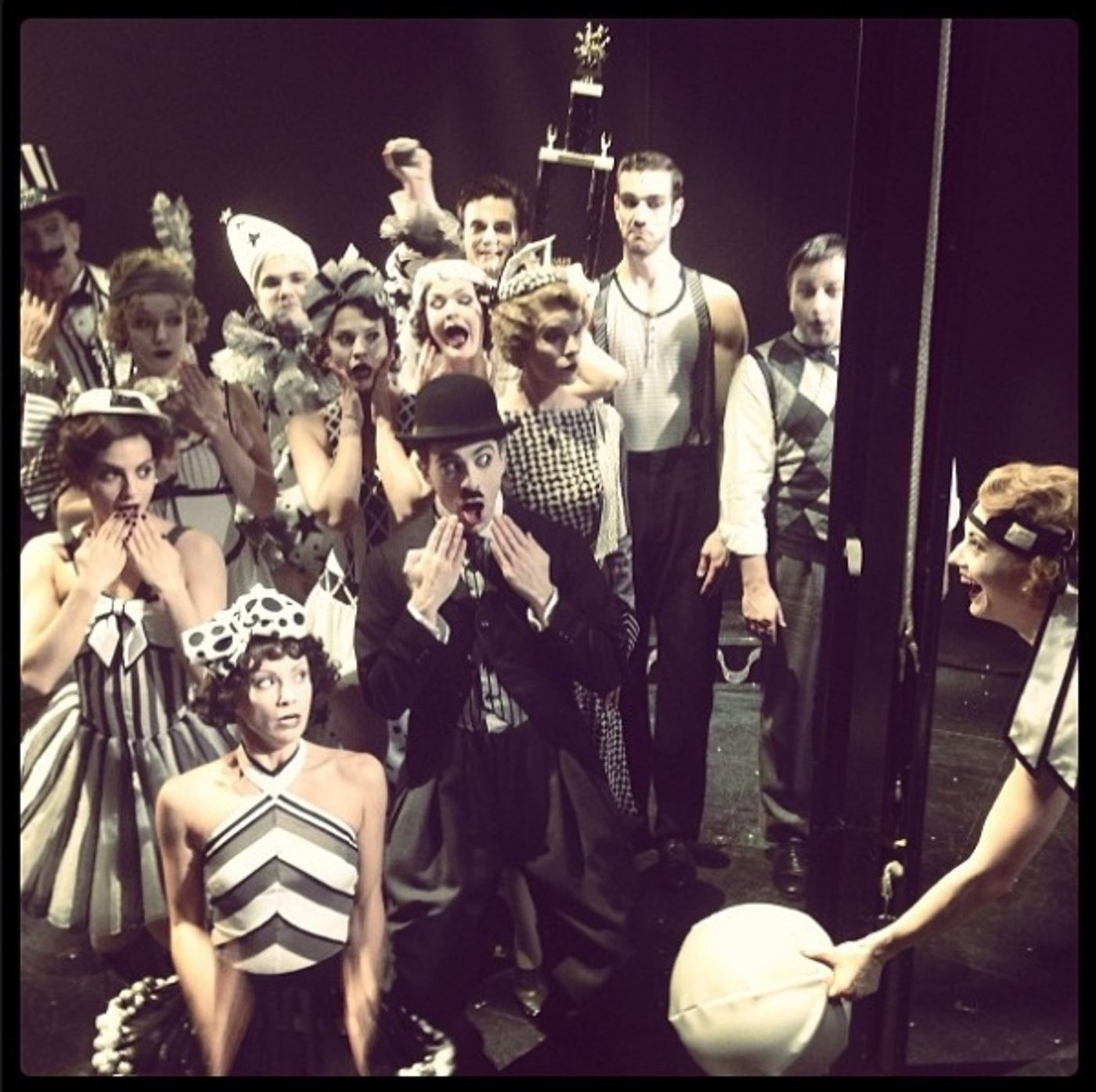 Photo Flash: Saturday Intermission Pics, Dec 22, Christmas Edition - NICE WORK Does CHARLIE BROWN and More!  Image