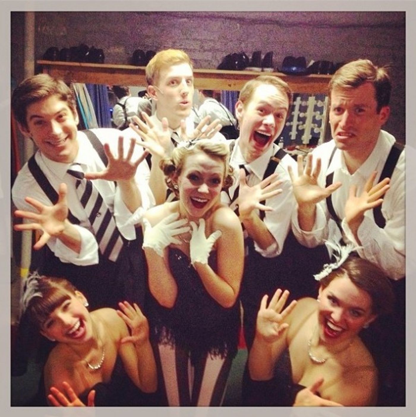 Photo Flash: Saturday Intermission Pics, Dec 22, Part 2 - Holiday Edition - DROOD's Bieber Christmas Wish and More!  Image