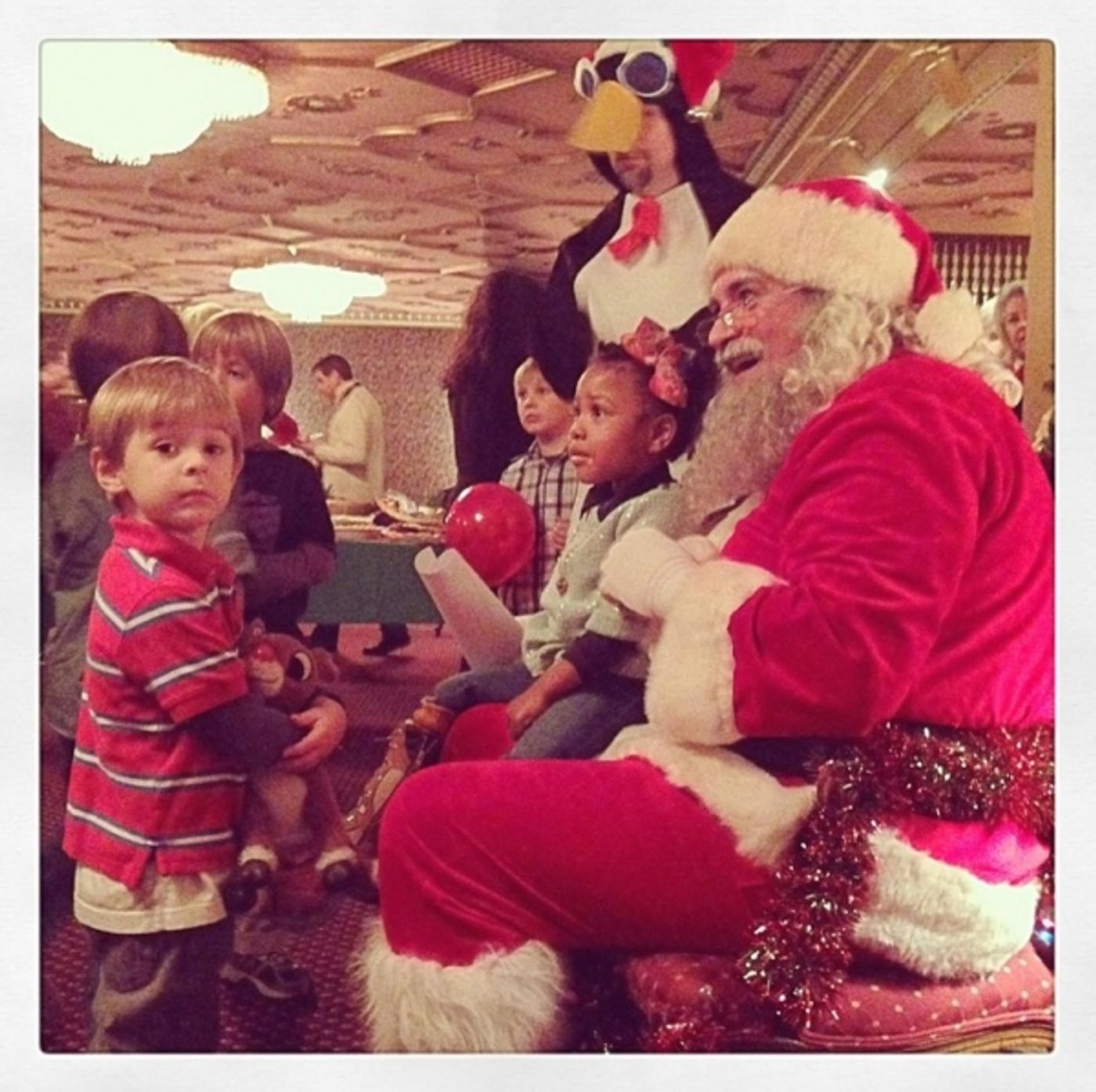 Photo Flash: Saturday Intermission Pics, Dec 22, Part 2 - Holiday Edition - DROOD's Bieber Christmas Wish and More!  Image