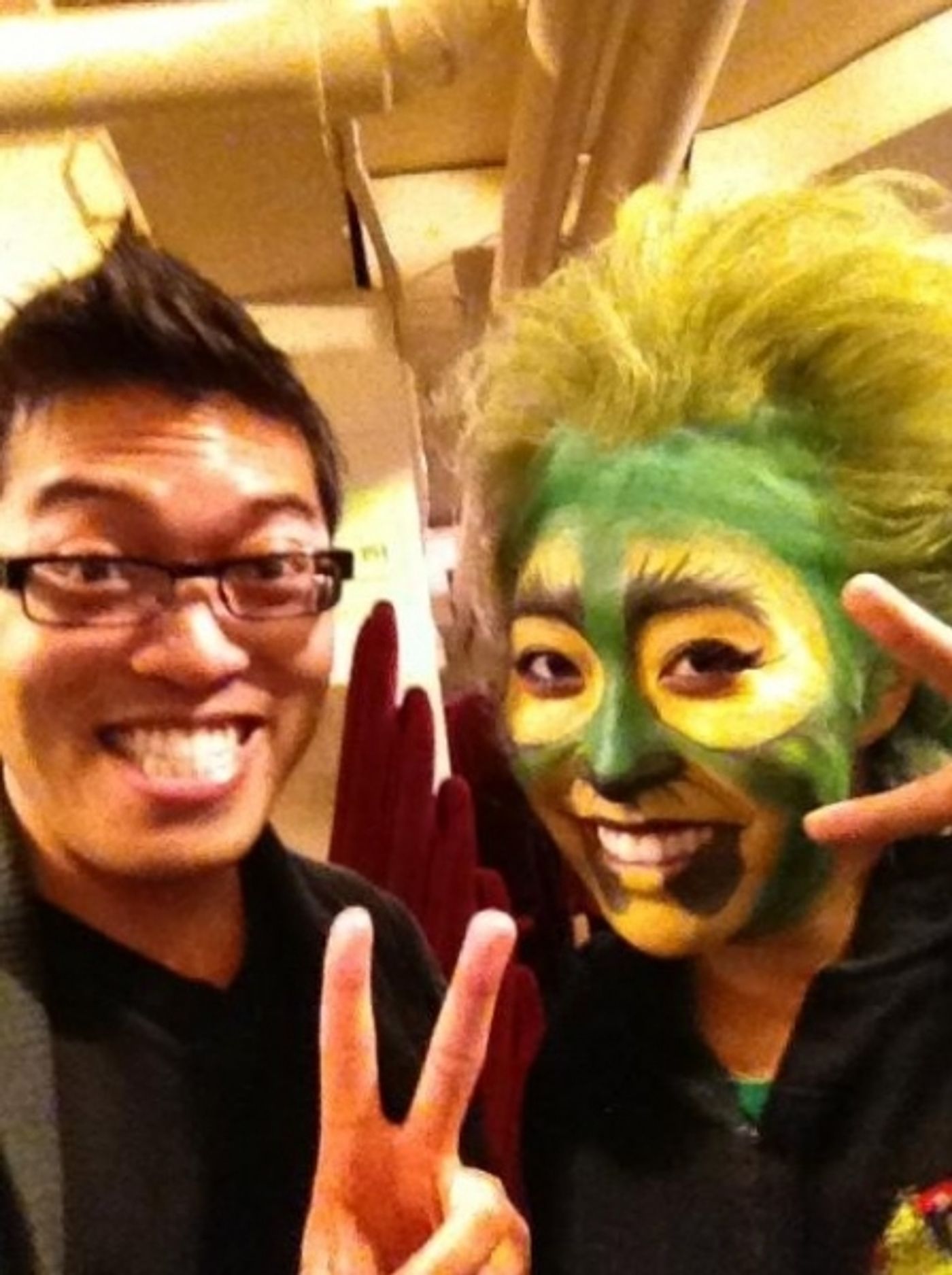 Photo Flash: Saturday Intermission Pics, Dec 22, Part 2 - Holiday Edition - DROOD's Bieber Christmas Wish and More!  Image