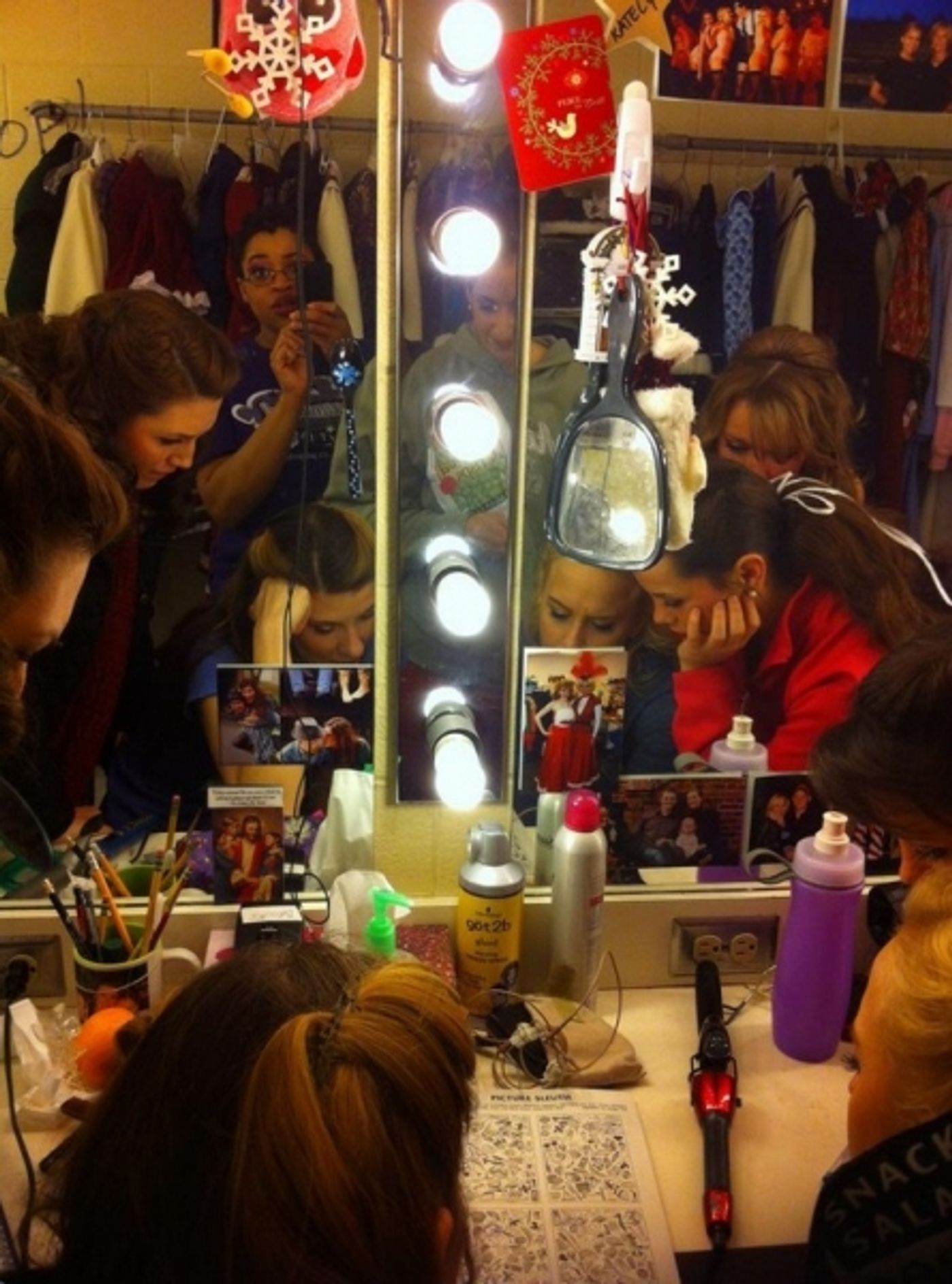 Photo Flash: Saturday Intermission Pics, Dec 22, Part 2 - Holiday Edition - DROOD's Bieber Christmas Wish and More!  Image