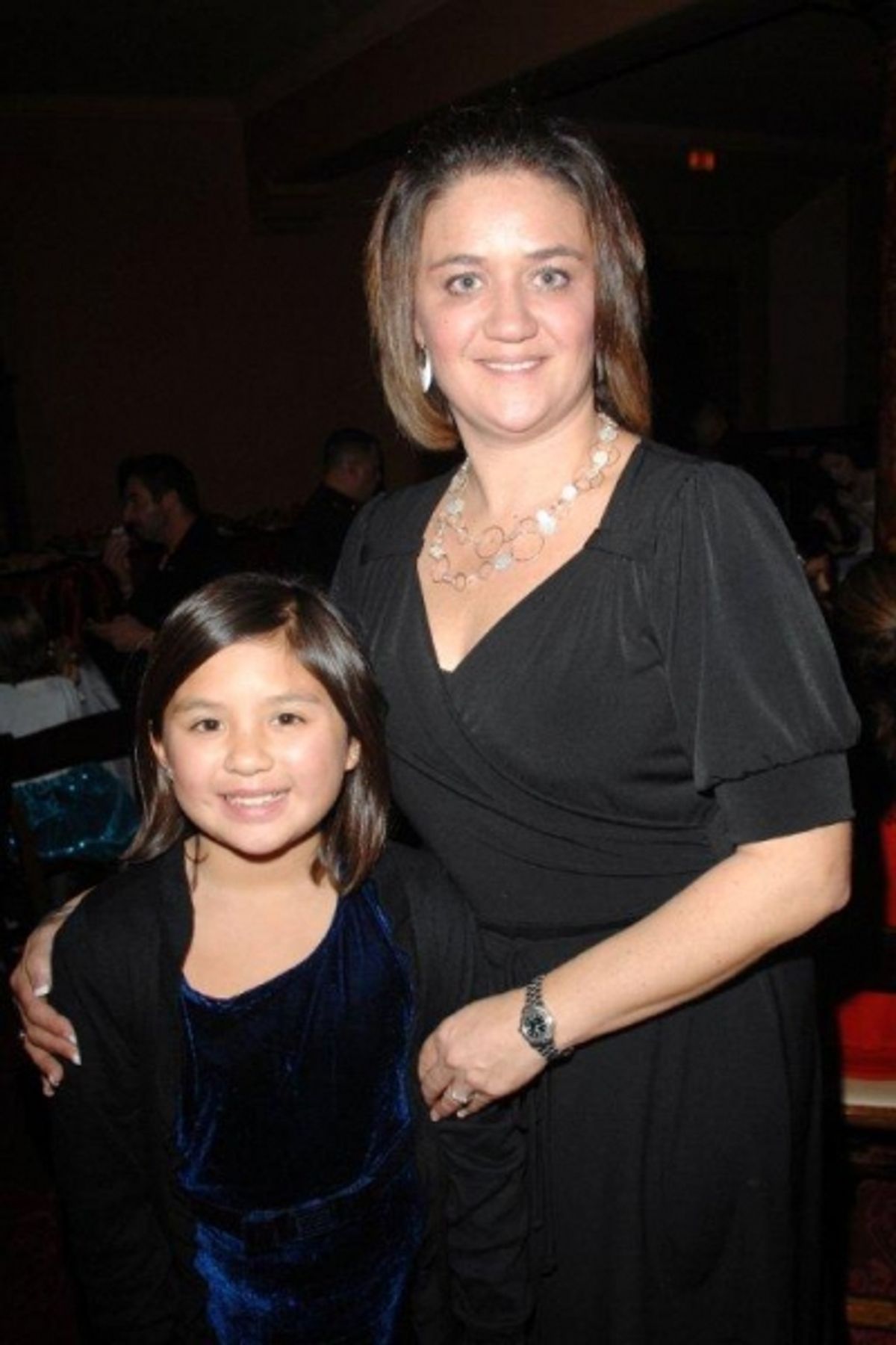 Joey Cabuyadao, Anne Cabuyadao at Patricia Kennedy Hosts Wounded Vets at Joffrey Ballet's NUTCRACKER