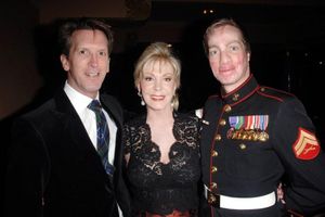 Joffrey Artistic Director Ashley Wheater, Patricia Kennedy, USMC Cpl. Aaron Mankin @ BroadwayWorld Joffrey Artistic Director Ashley Wheater, Patricia Kennedy, USMC Cpl. Aaron Mankin Photo