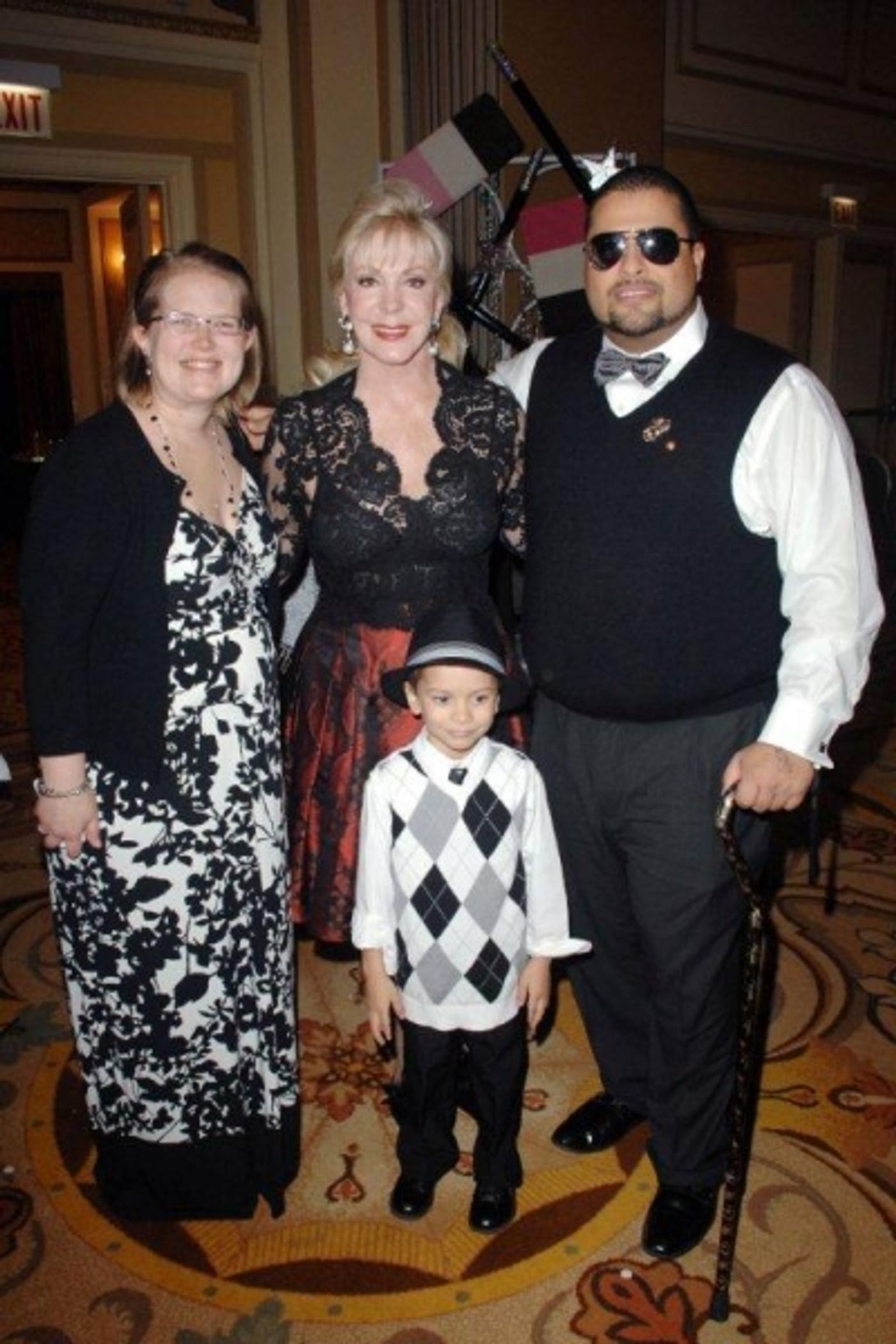 Photo Flash: Patricia Kennedy Hosts Wounded Vets at Joffrey Ballet's NUTCRACKER  Image