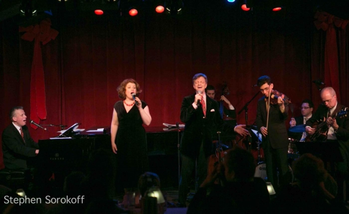 Photo Flash: Klea Blackhurst, Jim Caruso and Billy Stritch in A SWINGING BIRDLAND CHRISTMAS  Image