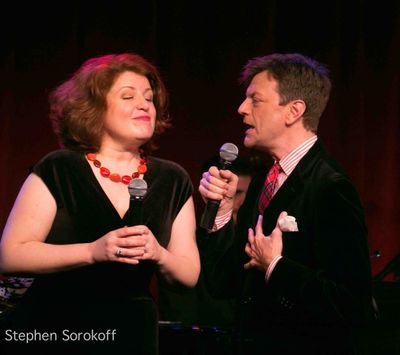 Klea Blackhurst and Jim Caruso Photo