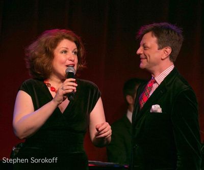 Klea Blackhurst and Jim Caruso Photo