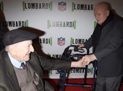 
Jack Klugman & Charles Durning attending the Opening Night Performance of "LOMBARDI Photo