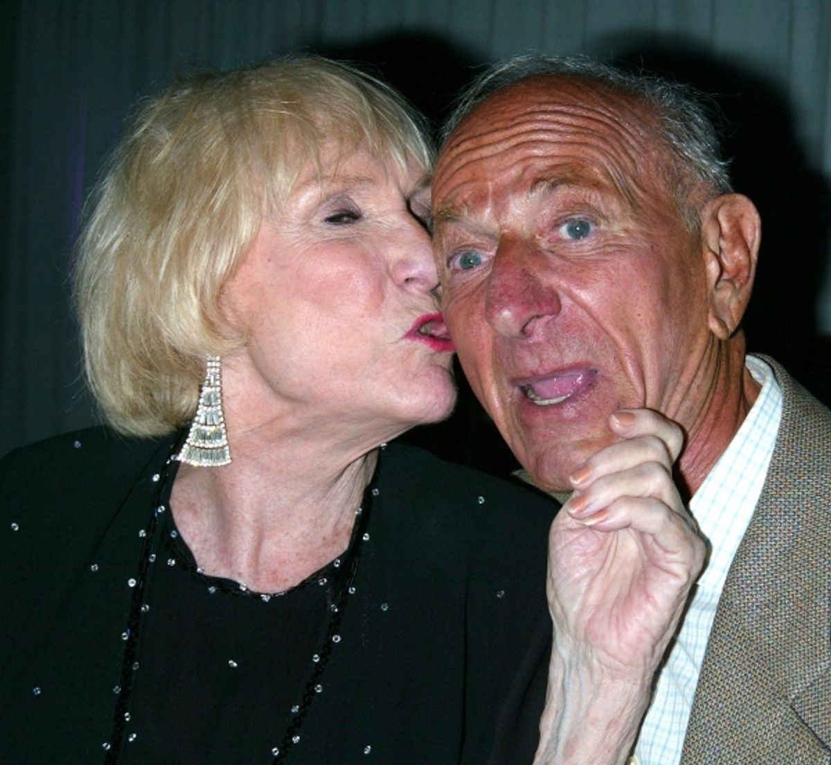 Brett Somers with her Ex-Husband Jack Klugman An Evening with Brett Somers at Danny's Cabaret  on West 46th Street in  New York City. July 28, 2003  at 