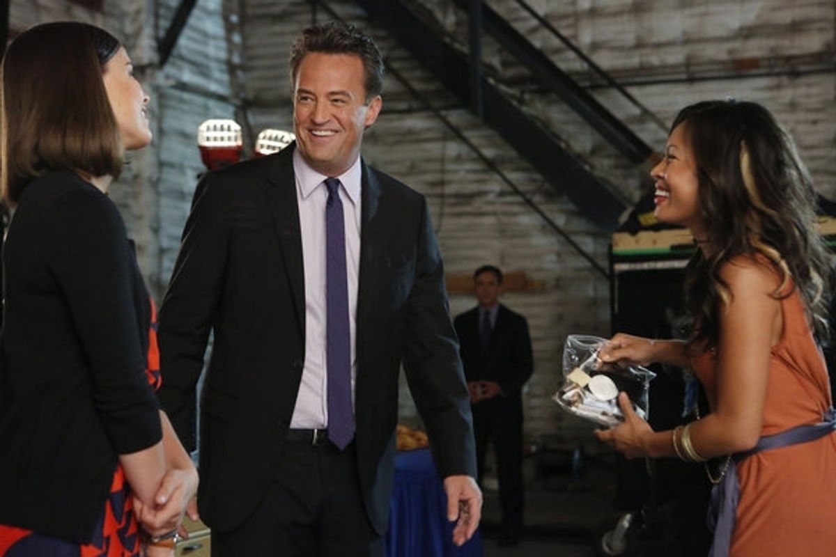 Allison Miller, Matthew Perry , Theresa June-Tao at 