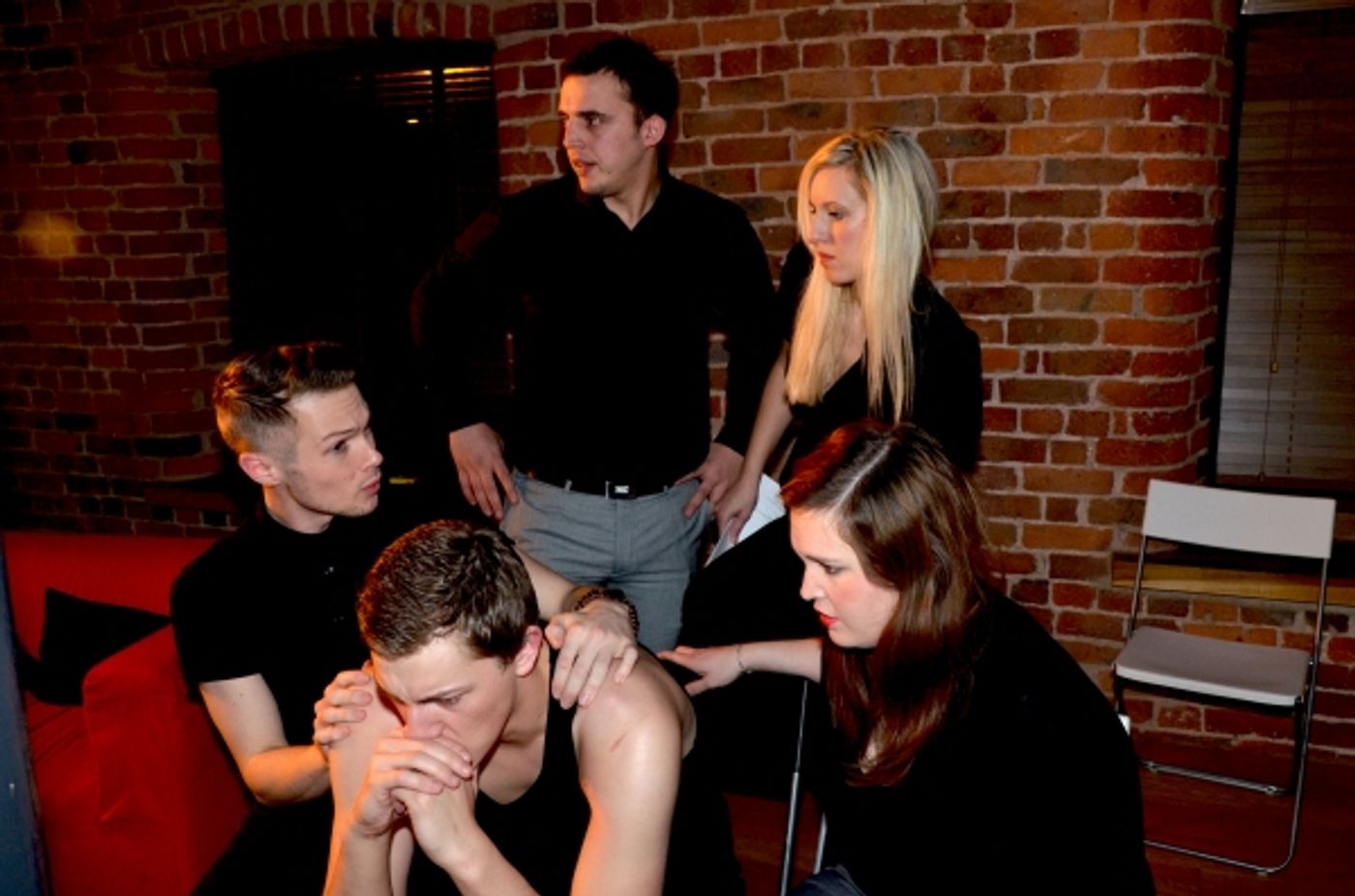 Photo Coverage: In Rehearsals With 'M' Photo Coverage: In Rehearsals With 'M' Image