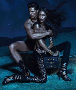 Joan Smalls for Versace Spring 2013 Photo