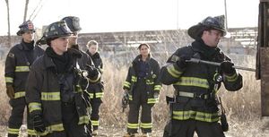 Charlie Barnett, David Eigenberg, Jesse Spencer, Lauren German, Monica Raymund, Taylor Kinney @ BroadwayWorld Charlie Barnett, David Eigenberg, Jesse Spencer, Lauren German, Monica Raymund, Taylo Photo