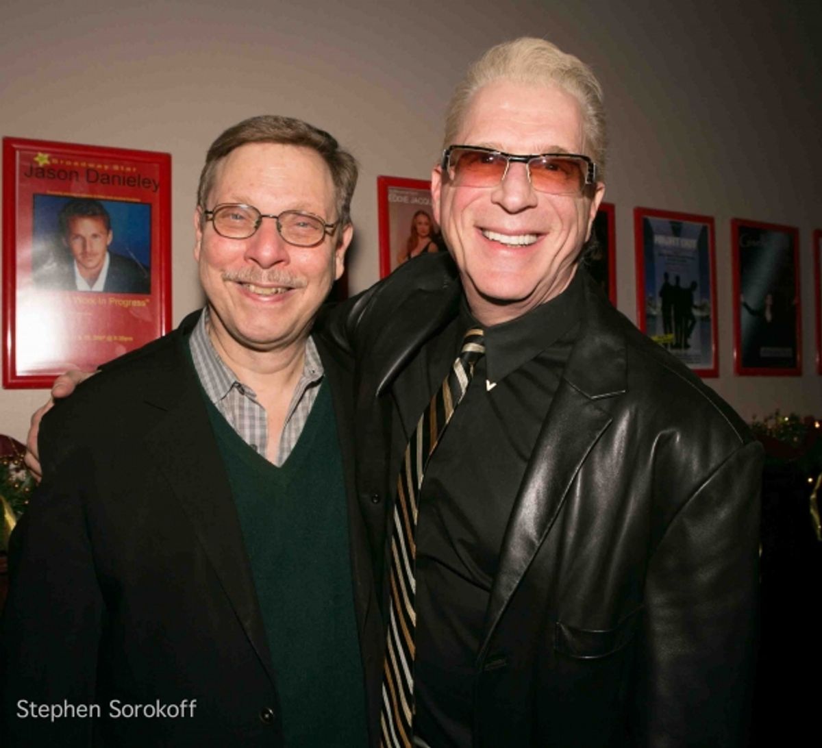 Director barry Klienbort & Music Director Ron Able at 