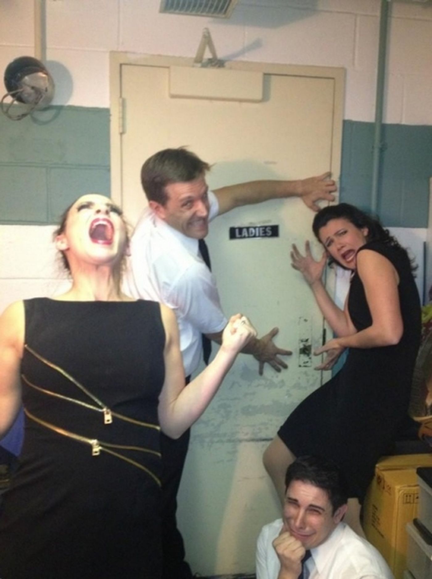 Photo Flash: Saturday Intermission Pics, Dec 29 - New Year's Edition - NEWSIES Ushers in 2013 and More! Image