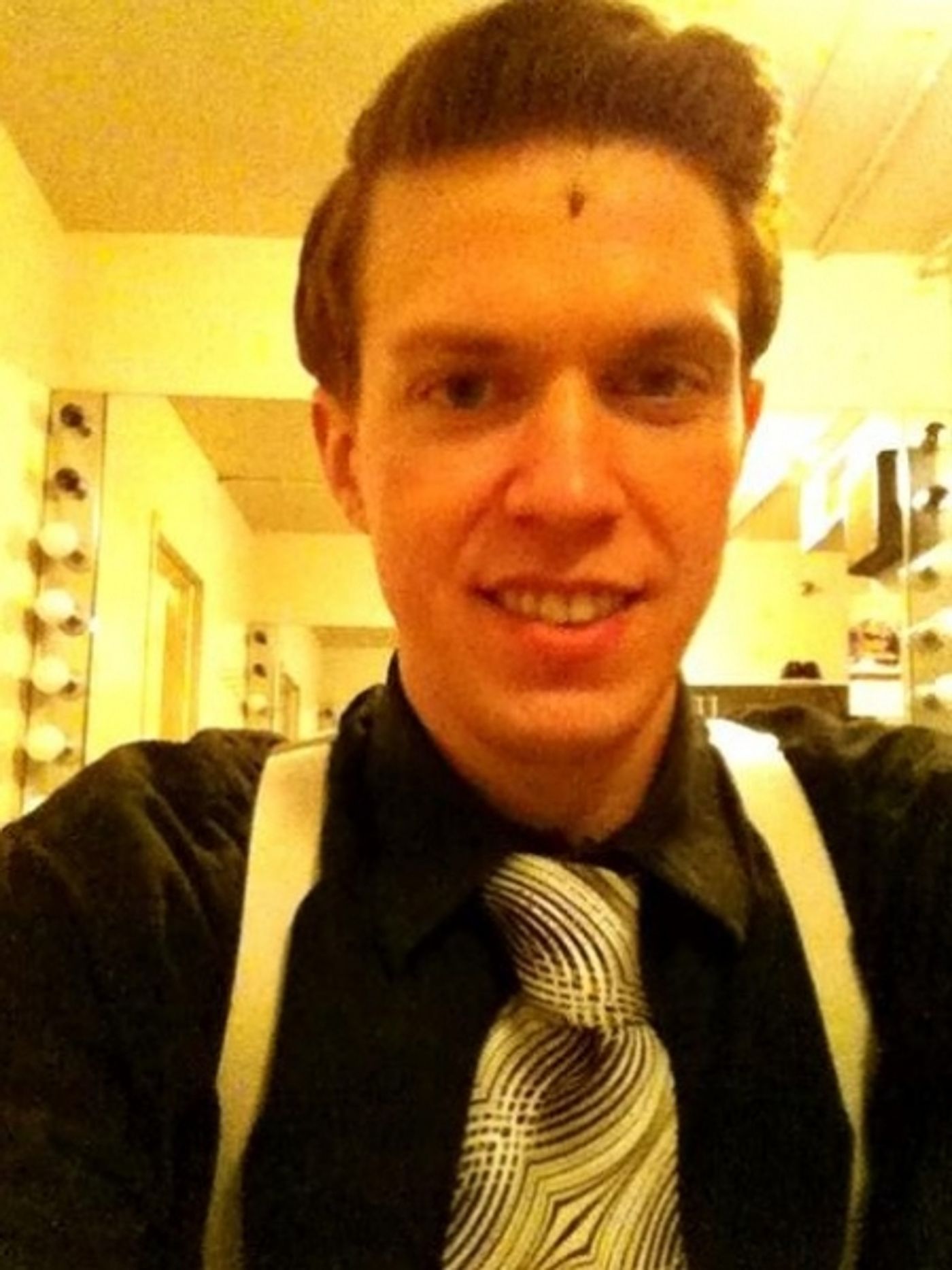 Photo Flash: Saturday Intermission Pics, Dec 29 - New Year's Edition - NEWSIES Ushers in 2013 and More! Image
