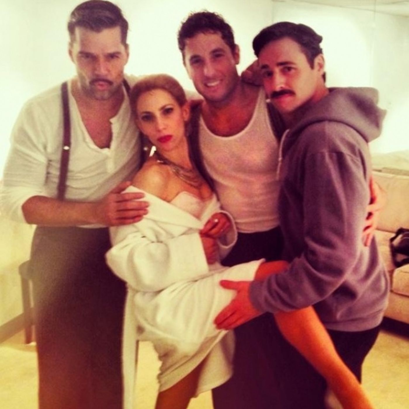 Photo Flash: Saturday Intermission Pics, Dec 29, Part 2 - BRING IT ON and A CHRISTMAS STORY Say Farewell & More!  Image