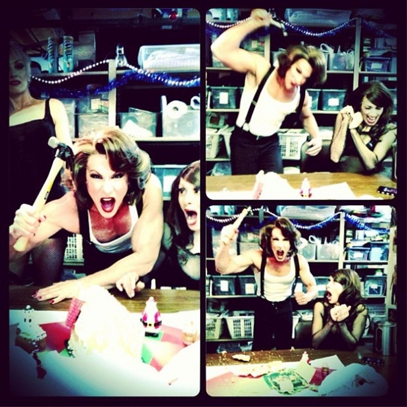 Photo Flash: Saturday Intermission Pics, Dec 29, Part 2 - BRING IT ON and A CHRISTMAS STORY Say Farewell & More!  Image