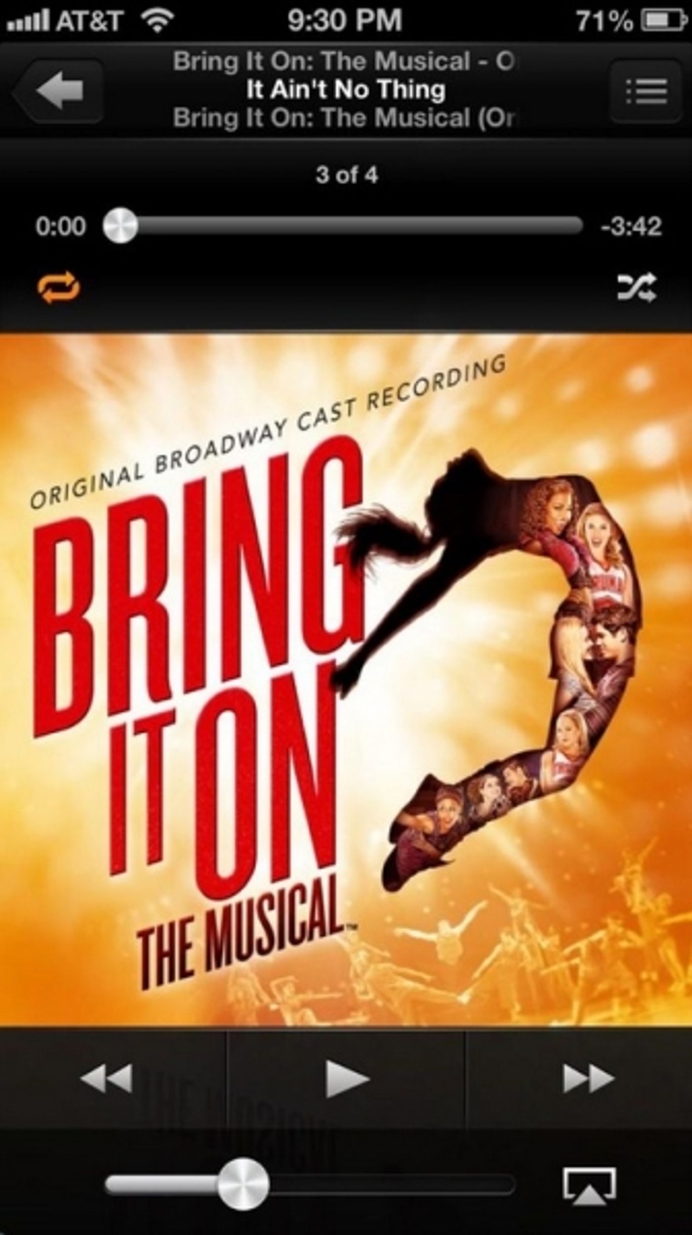 Photo Flash: Saturday Intermission Pics, Dec 29, Part 2 - BRING IT ON and A CHRISTMAS STORY Say Farewell & More!  Image