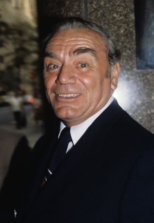 Ernest Borgnine in New York City in 1981. @ BroadwayWorld Ernest Borgnine in New York City in 1981. Photo