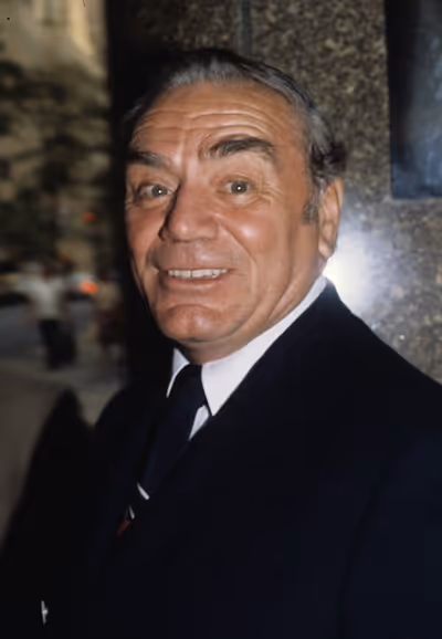 Ernest Borgnine  in New York City in 1981. Photo