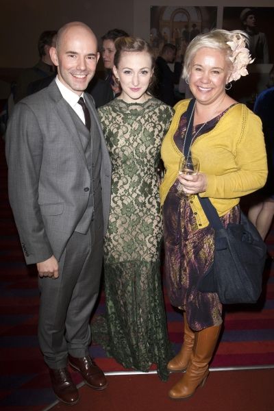 Daniel Evans (Director), Carly Bawden (Eliza Doolittle) and Emma Rice Photo