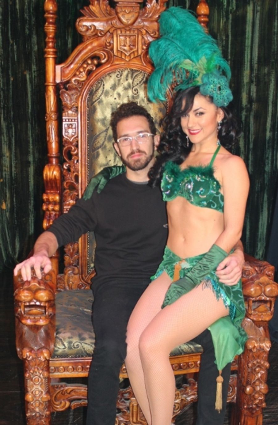 Photo Flash: FUN. Drummer Will Noon Visits ABSINTHE Image
