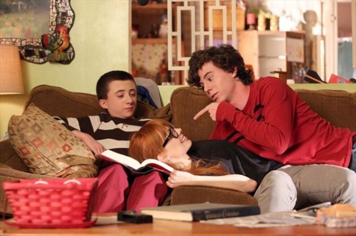 ATTICUS SHAFFER, GALADRIEL STINEMAN, CHARLIE MCDERMOTT at 
