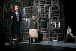 Laurie Metcalf as 'Juliana Smithton' and Daniel Stern as 'Ian Smithton' @ BroadwayWorld Laurie Metcalf as 'Juliana Smithton' and Daniel Stern as 'Ian Smithton' Photo