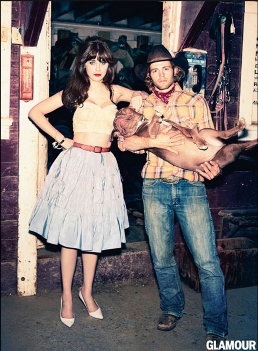 Photo Coverage: Zooey Deschanel's Glamour Shot Image