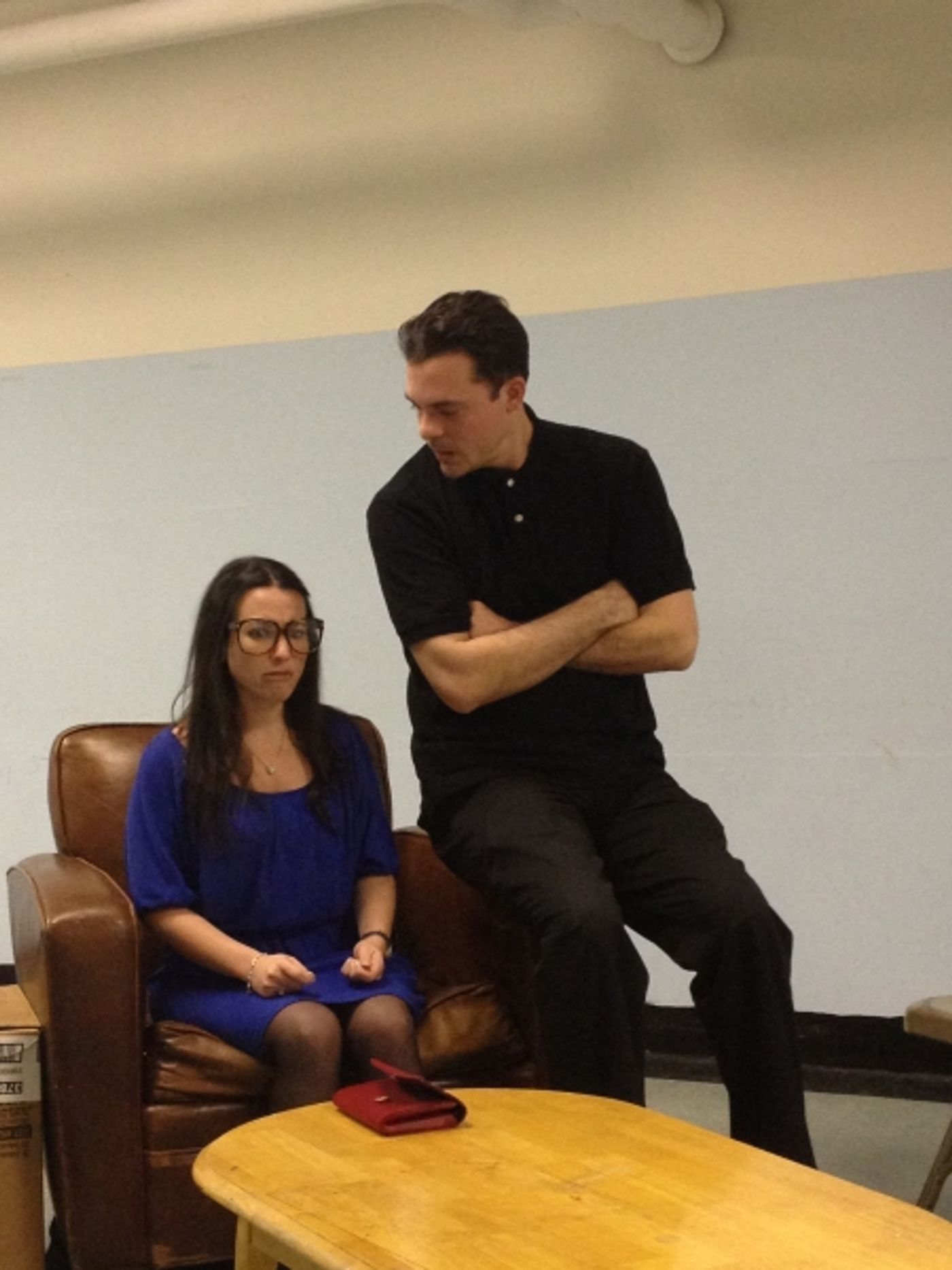 Photo Flash: In Rehearsal with the Cast of MOOSE MURDERS! Photo Flash: In Rehearsal with the Cast of MOOSE MURDERS! Image