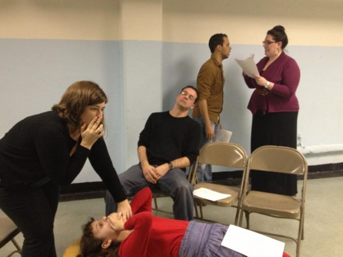 Noelle Stewart, Caroline Rosenblum, Cory Boughton, Jordan Tierney, Anna Kirkland at 