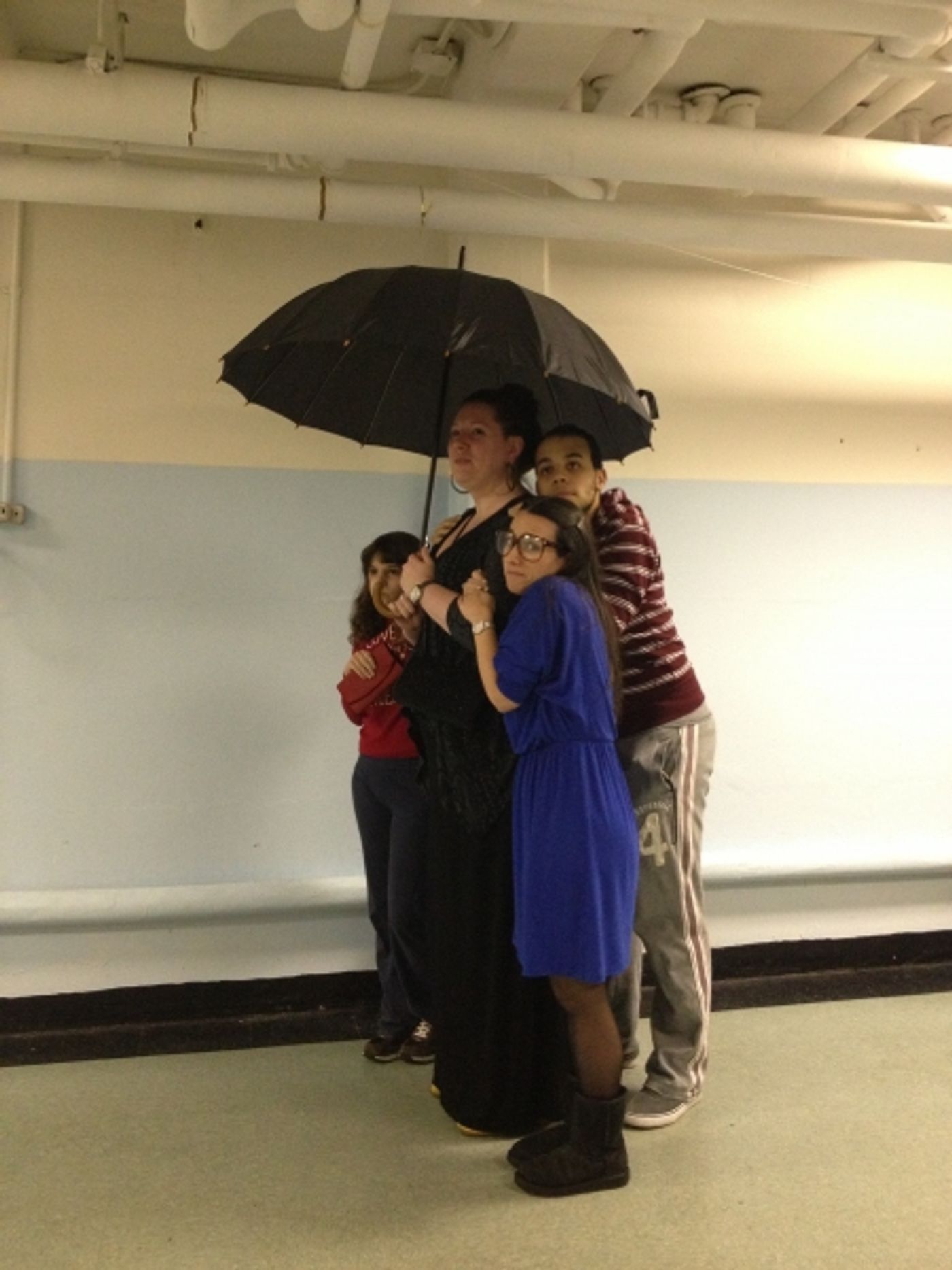 Photo Flash: In Rehearsal with the Cast of MOOSE MURDERS! Photo Flash: In Rehearsal with the Cast of MOOSE MURDERS! Image