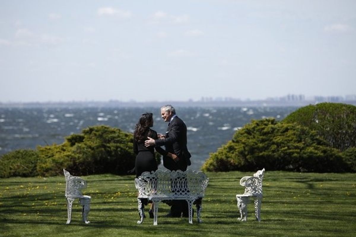 Meagan Good, Victor Garber at 