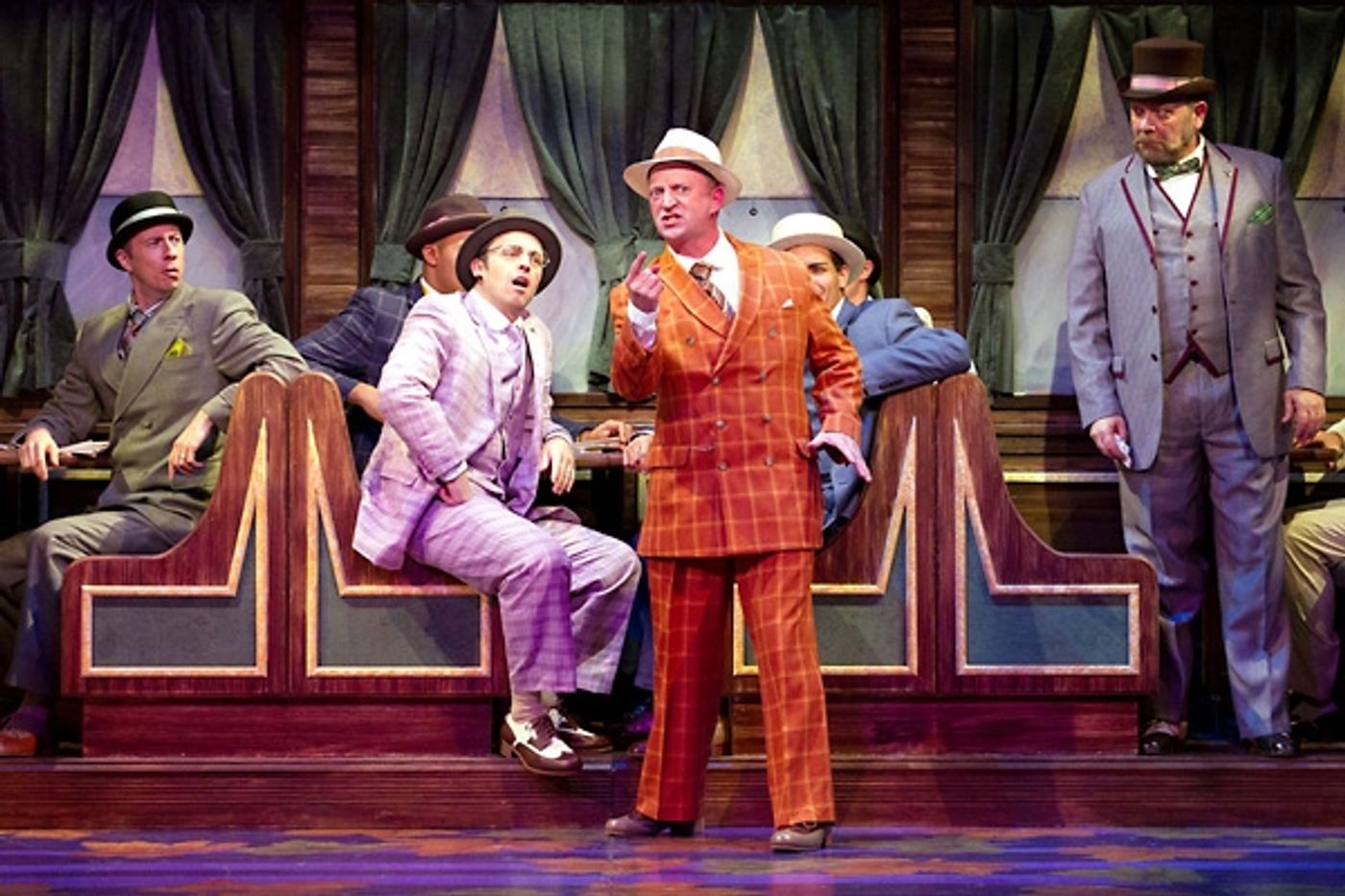 Photo Flash: First Look at Jeffrey Coon, Jennifer Hope Wills and More in Walnut Street's THE MUSIC MAN  Image