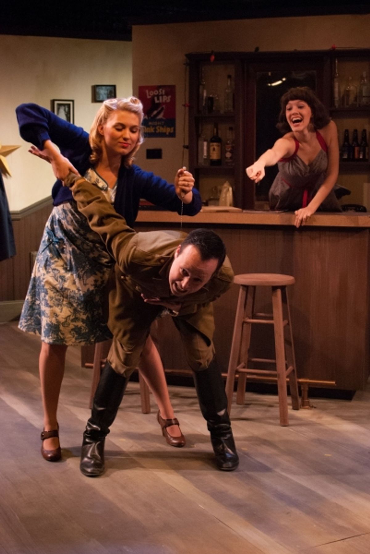 Amy Rapp, CJ Langdon, and Kate Black-Spence at 