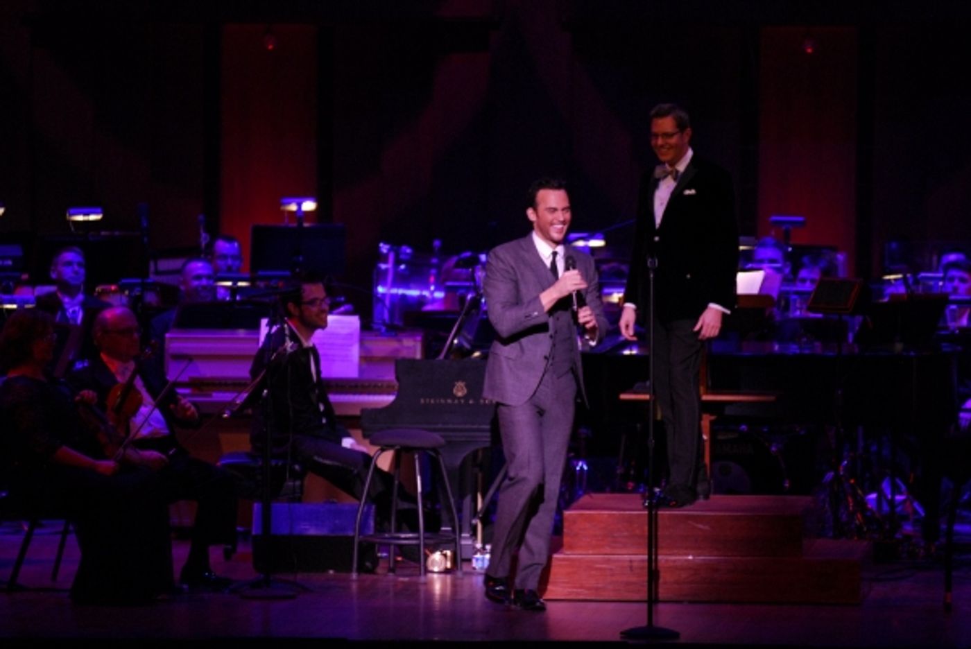 Photo Flash: Cheyenne Jackson Performs MUSIC OF THE MAD MEN ERA With Nina Arianda!  Image