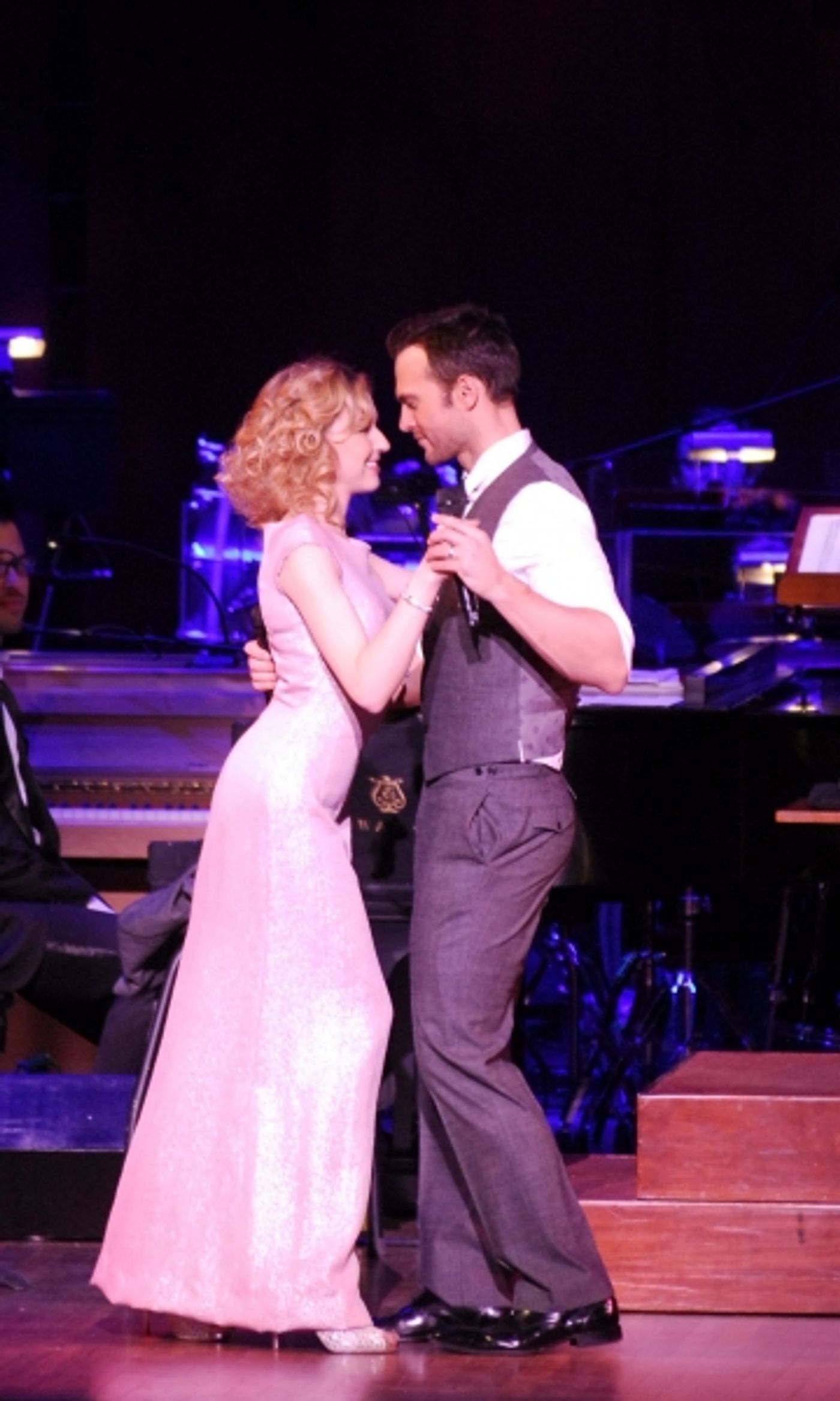 Photo Flash: Cheyenne Jackson Performs MUSIC OF THE MAD MEN ERA With Nina Arianda!  Image